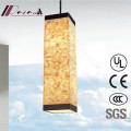 Guzhen High Quality Natual Shell Square Pendant Lamp